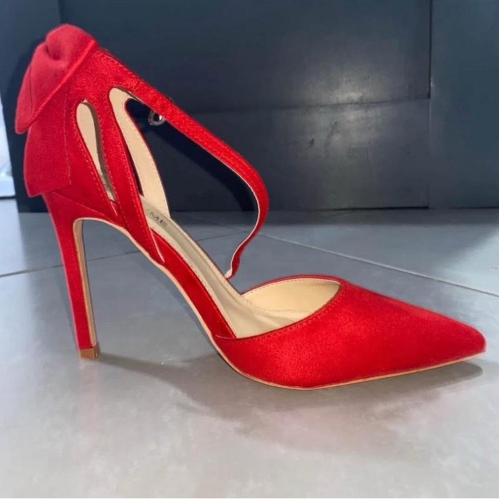Carcuume Red Women's Heels